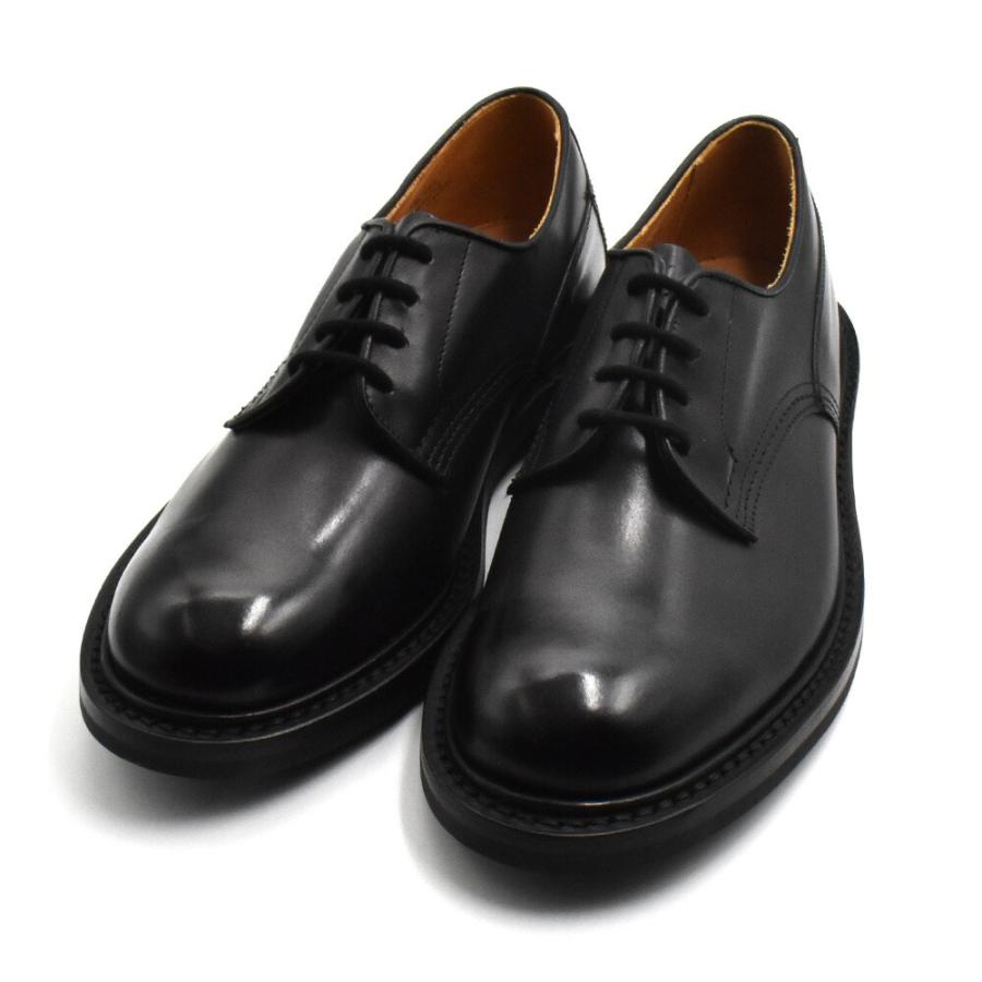 【並行輸入品】トリッカーズ TRICKER'S ドレスシューズ M5636 ウッドストック メンズ ダイナイトソール プレーントゥシューズ BLACK MUSEUM SUPER SHOUESの画像