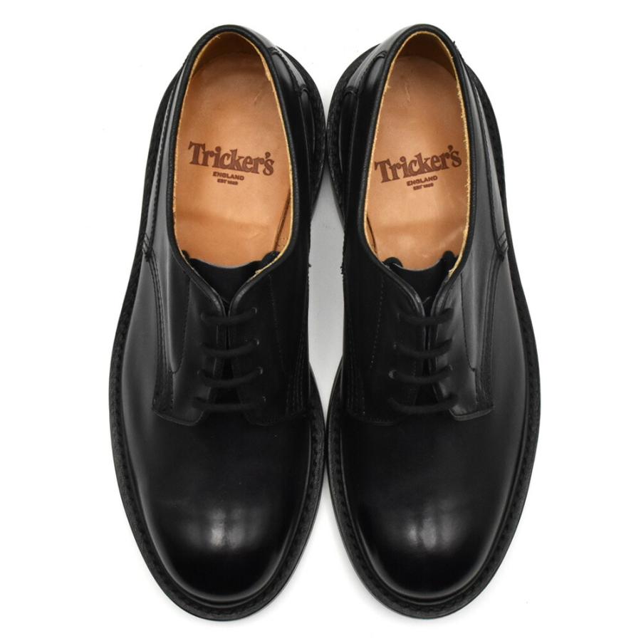 【並行輸入品】トリッカーズ TRICKER'S ドレスシューズ M5636 ウッドストック メンズ ダイナイトソール プレーントゥシューズ BLACK MUSEUM SUPER SHOUESの画像