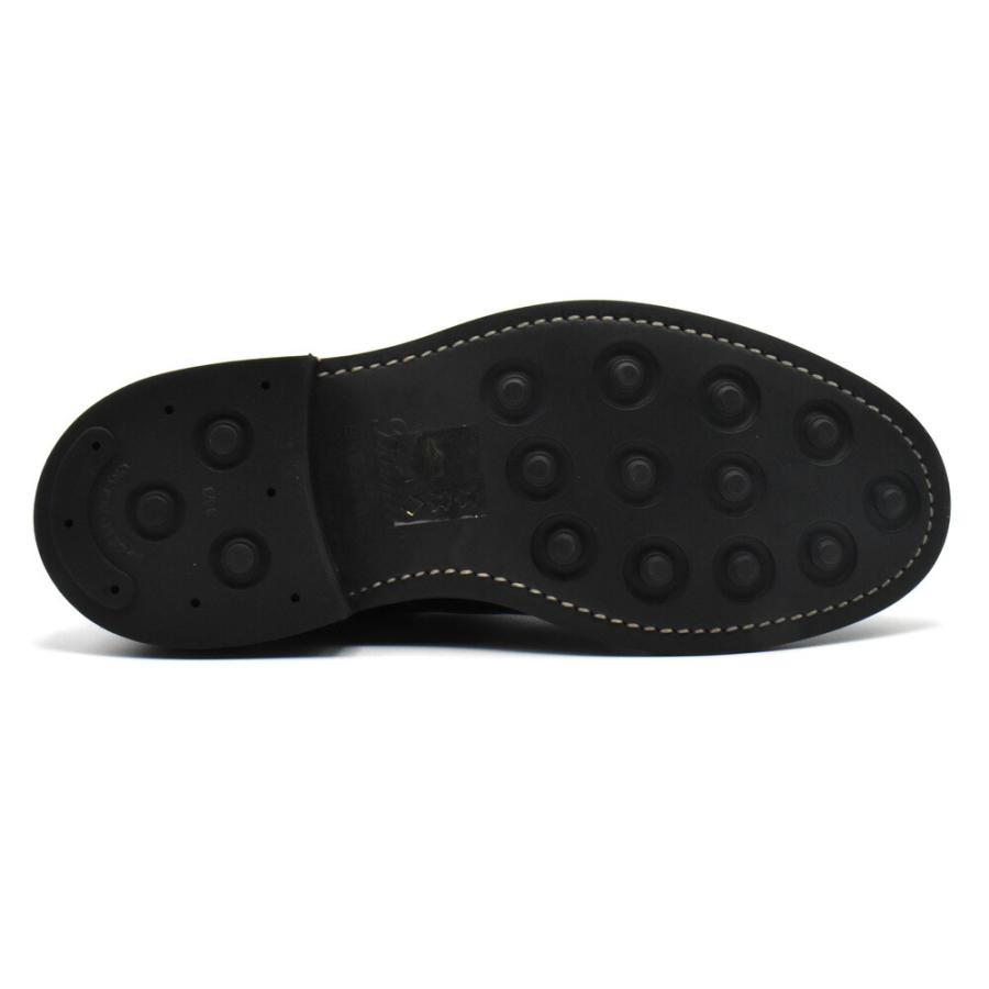 【並行輸入品】トリッカーズ TRICKER'S ドレスシューズ M5636 ウッドストック メンズ ダイナイトソール プレーントゥシューズ BLACK PATENT SUPER SHOESの画像