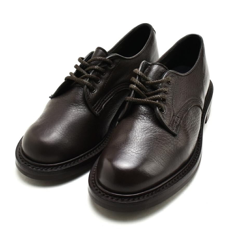 【並行輸入品】トリッカーズ リンダ カントリー レディース ドレスシューズ プレーントゥ ダークブラウン 茶 TRICKER'S LINDA PLAIN DERBY SHOE【送料無料】 | Tricker's | 01
