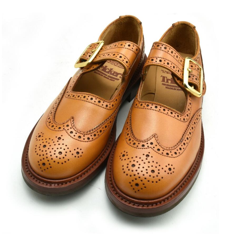 Tricker's トリッカーズ ホワイト ウィングチップ 革靴 24