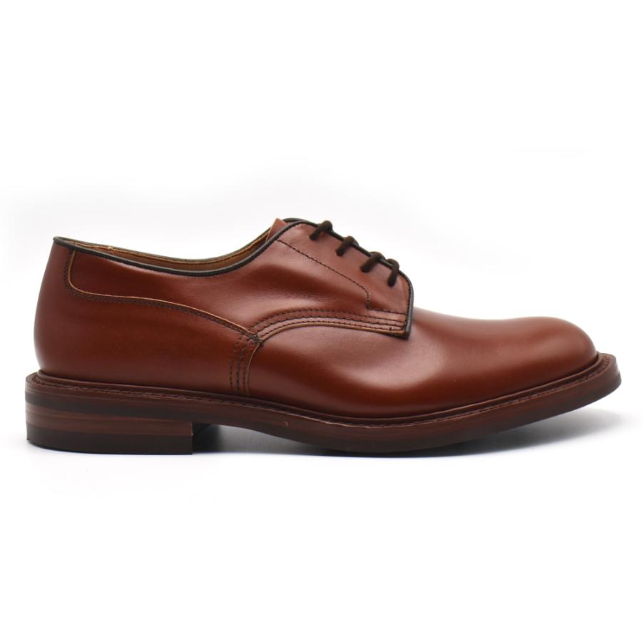 【並行輸入品】トリッカーズ TRICKER'S 5636 マロン プレーントゥシューズ ウッドストック ダイナイトソール 【送料無料】の画像