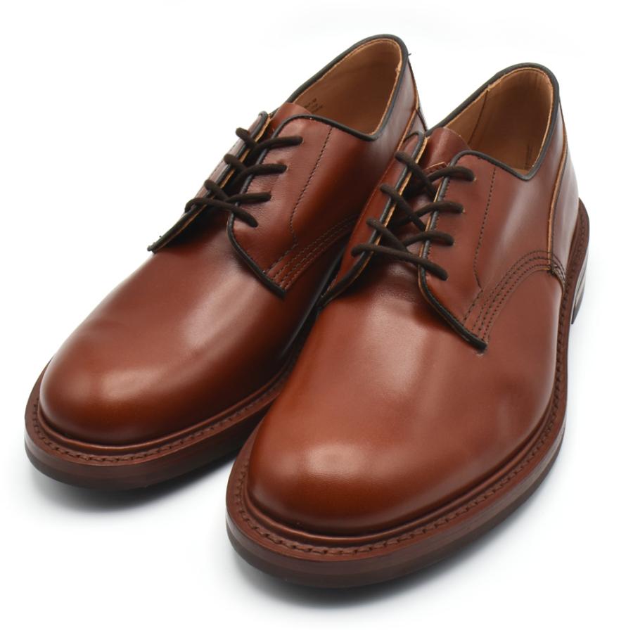 【並行輸入品】トリッカーズ TRICKER'S 5636 マロン プレーントゥシューズ ウッドストック ダイナイトソール 【送料無料】の画像