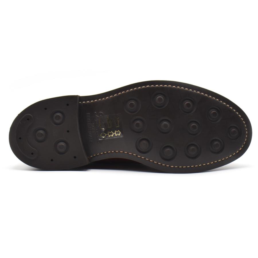 【並行輸入品】トリッカーズ TRICKER'S 5636 マロン プレーントゥシューズ ウッドストック ダイナイトソール 【送料無料】の画像
