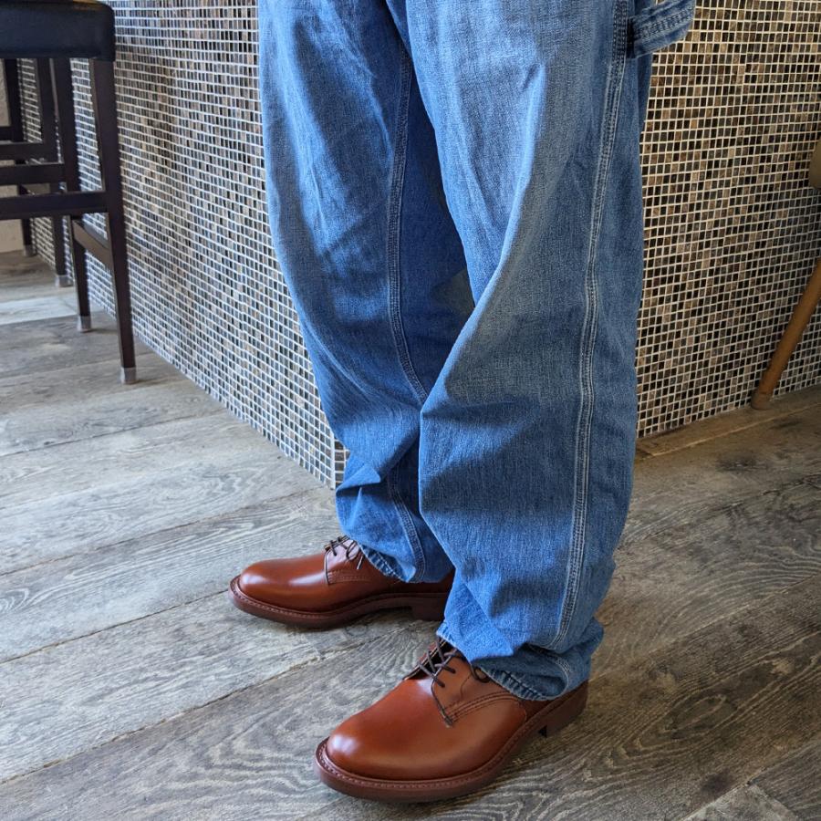 【並行輸入品】トリッカーズ TRICKER'S 5636 マロン プレーントゥシューズ ウッドストック ダイナイトソール 【送料無料】の画像