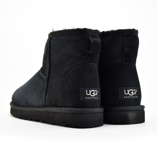 UGG メンズ黒　ムートン27センチ 楽天市場】アグ クラシックミニ UGG ムートンブーツ メンズ ブラック