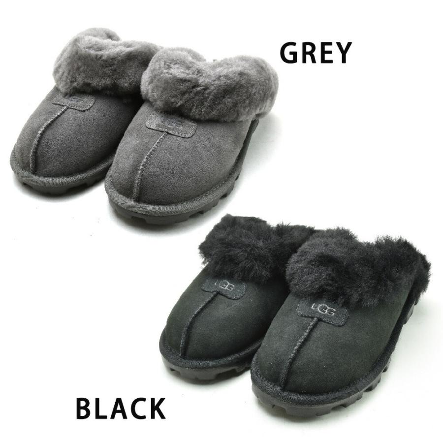 【SALE】アグ UGG コケット サンダル レディース ムートン サボ スリッパ ベージュ ブラック グレー 茶 黒 5125 COQUETTE｜cloudshoe｜02