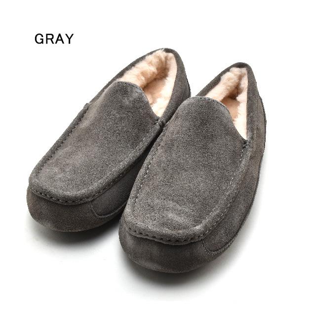 【並行輸入品】アグ アスコット モカシン メンズ スリッポン シープスキン ムートン ブラウン ブラック チャコール グレー UGG ASCOT | UGG Australia | 02