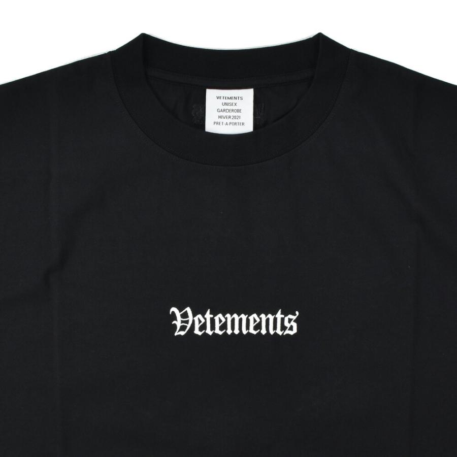 ヴェトモン Tシャツ カットソー オーバーサイズ クルーネック