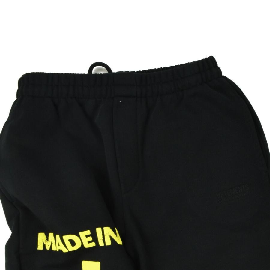 ヴェトモン スウェット イージーパンツ ブラック 黒 MADE IN EUROPE TROUSERS メンズ VETEMENTS｜cloudshoe｜03