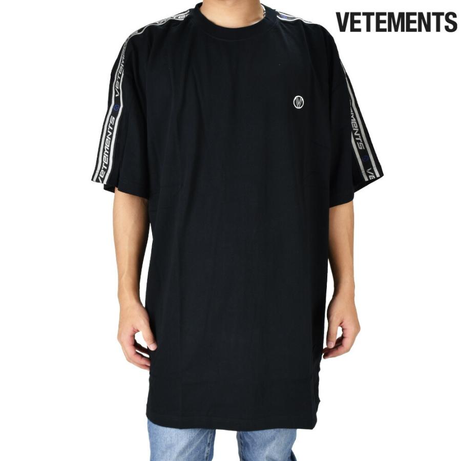 【送料無料】VETEMENTS ヴェトモン ブラックTシャツ VETEMENTS - BIG LOGO LIMITED EDITION T-SHIRT / ブラック | Tempt