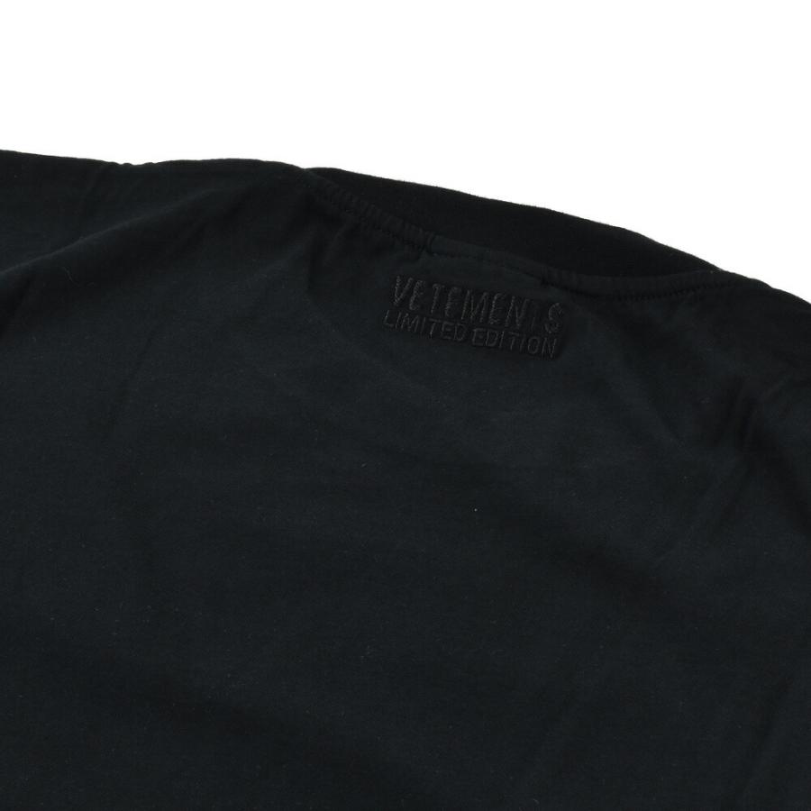 並行輸入品】ヴェトモン Tシャツ ロゴテープ カットソー クルーネック