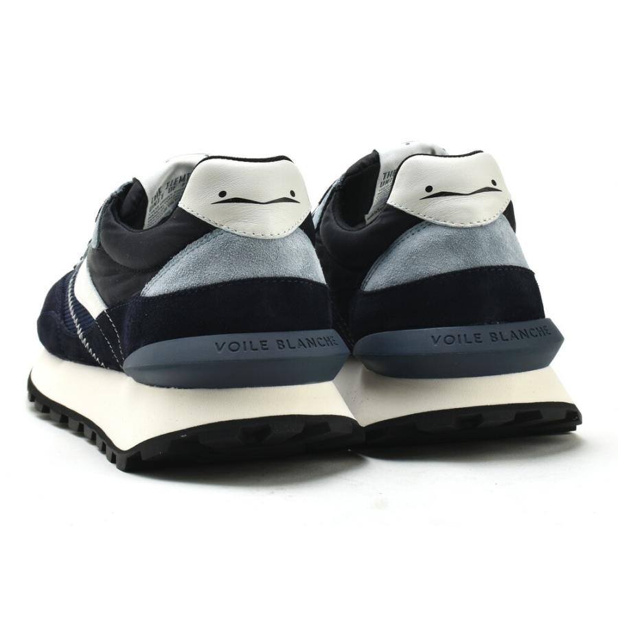 【SALE】【並行輸入品】ボイルブランシェ VOILE BLANCHE スニーカー メンズ ローカットスニーカー シューズ 靴 ブルー グレー QWARK HYPE MANの画像