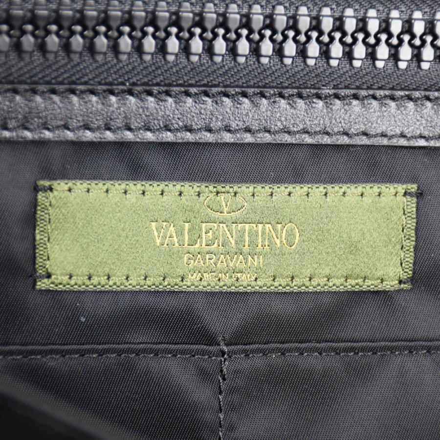 ヴァレンティノ ロックスタッズ クラッチバッグ ブラック 黒 メンズ VALENTINO｜cloudshoe｜05