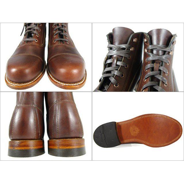 ウルヴァリン ワークブーツ 1000マイル ロックフォード ブラウン メンズ WOLVERINE 1000MILE BOOT ROCKFORD W05293 CAP-TOE｜cloudshoe｜03