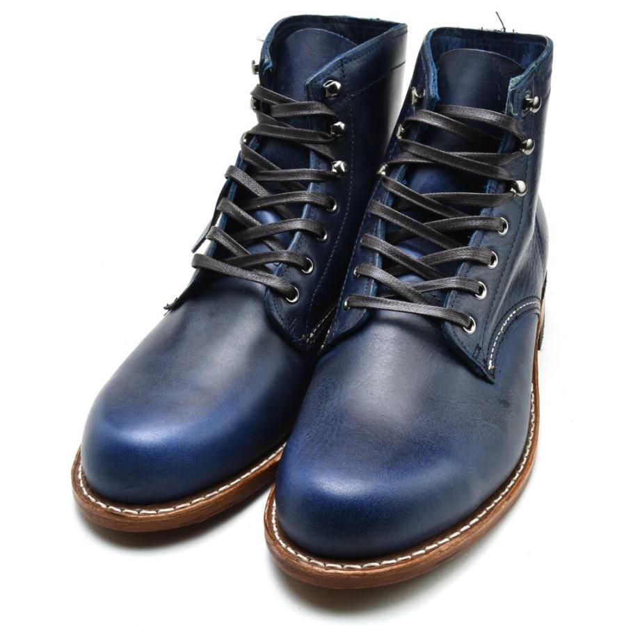 ウルヴァリン 1000マイルブーツ メンズ ワークブーツ ブルー 青 WOLVERINE 1000MILE BOOTS｜cloudshoe｜02