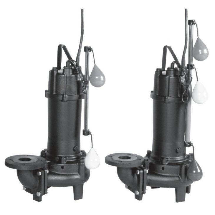 ○エバラ/荏原【80DVA63.7A+80DVJ63.7A】汚水用ボルテックス水中ポンプ