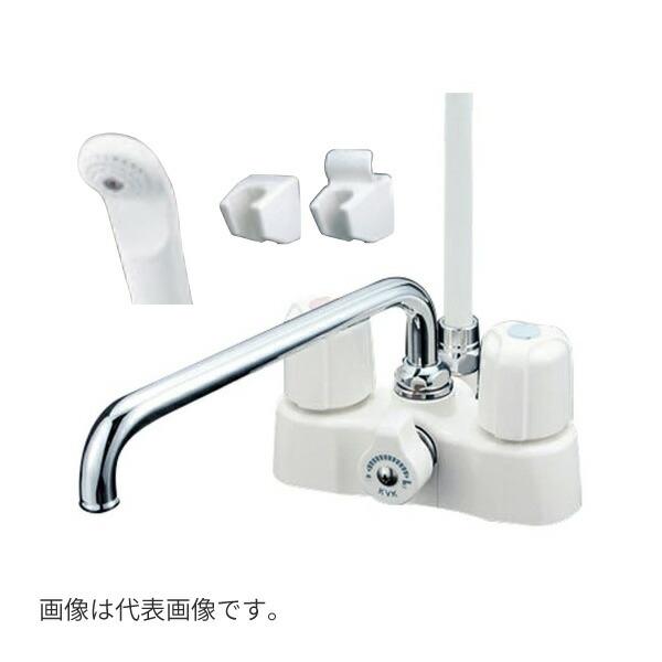 《在庫あり》◆15時迄出荷OK！KVK 水栓金具【KF2008R3】デッキ形2ハンドルシャワー300mmパイプ式_1