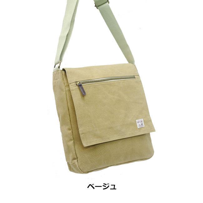 帆布工房 ショルダーバッグ 3X57 散歩 旅行 メンズ 男女兼用 A4サイズ