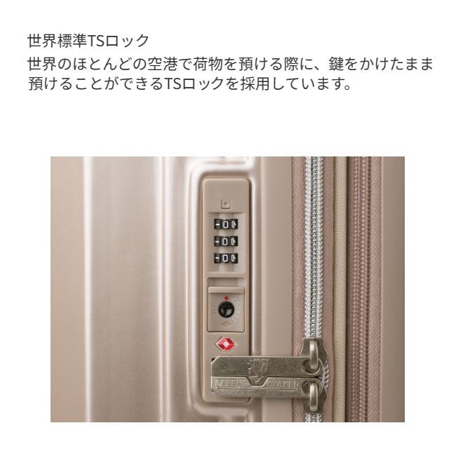 LEGEND WALKER レジェンドウォーカー COMODO 5519-70 100L Lサイズ ファスナータイプ キャリーケース TSロック 一週間 大容量 拡張 ポリカーボネート 送料無料_12