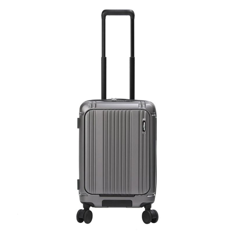 BERMAS INTER CITY2 PRO 新仕様 バーマス ワンタッチ フロントオープン 48cm 36L 60566 インターシティ 機内持込 ストッパー付き Wキャスター 送料無料の画像