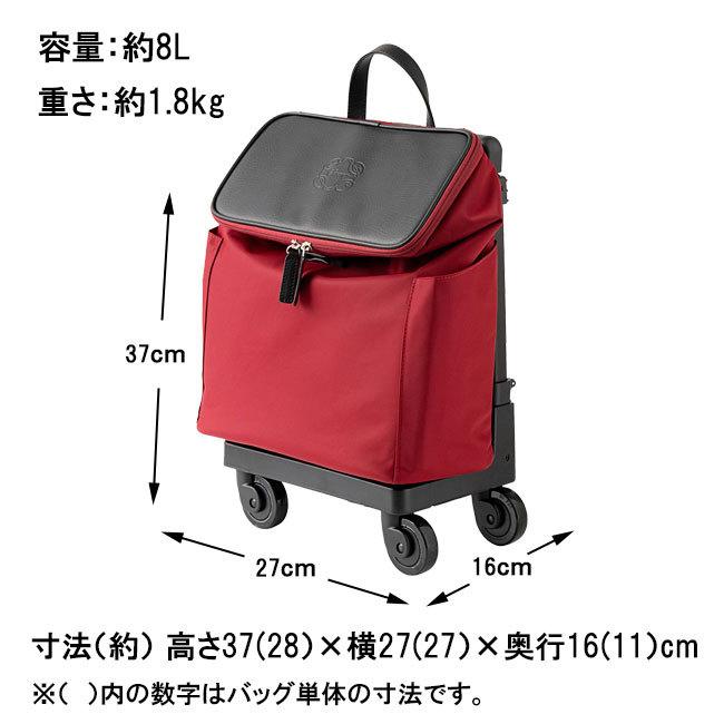 スワニー アミーカ M18 D-529 4輪ストッパー 17L ソフトキャリー
