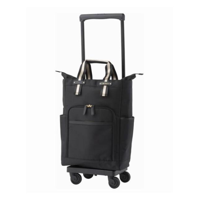 ◆未使用品◆ スワニー D-630 ポルド イス付 L21 ブラック×レッド色 D-630 ポルド (L21) ブラック×レッド <T2キャスター・4輪ストッパー付