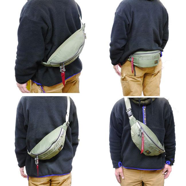 Alpha Industries ALPHA アルファ インダストリーズ ウエストポーチ 