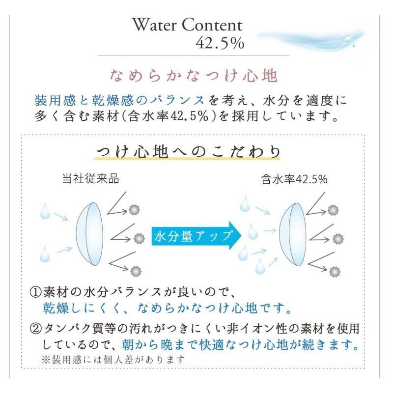 カラコン 2箱セット 2ウィークビューティー UV 2週間交換 度あり 度なし ツーウィーク UV加工 モイスチャー 1箱6枚｜clover-eyes｜04