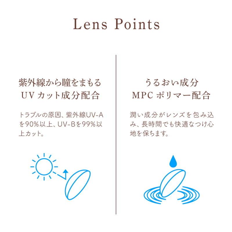 カラコン 2ウィーク ゼル ナチュラル 2week ZERU. Natural UV Moist 1箱6枚 2週間交換 ツーウィーク モイスト | ZERU. | 08