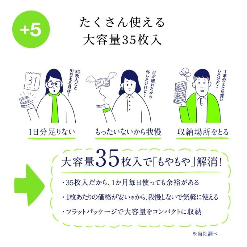 コンタクト 4箱セット  L-CON エルコンワンデー55 1日使い捨て 1箱35枚 クリア コンタクトレンズ｜clover-eyes｜07