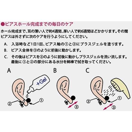 プラスジェル 20ml +Gel ジェル状 ピアッシングのアフターケア ピアス