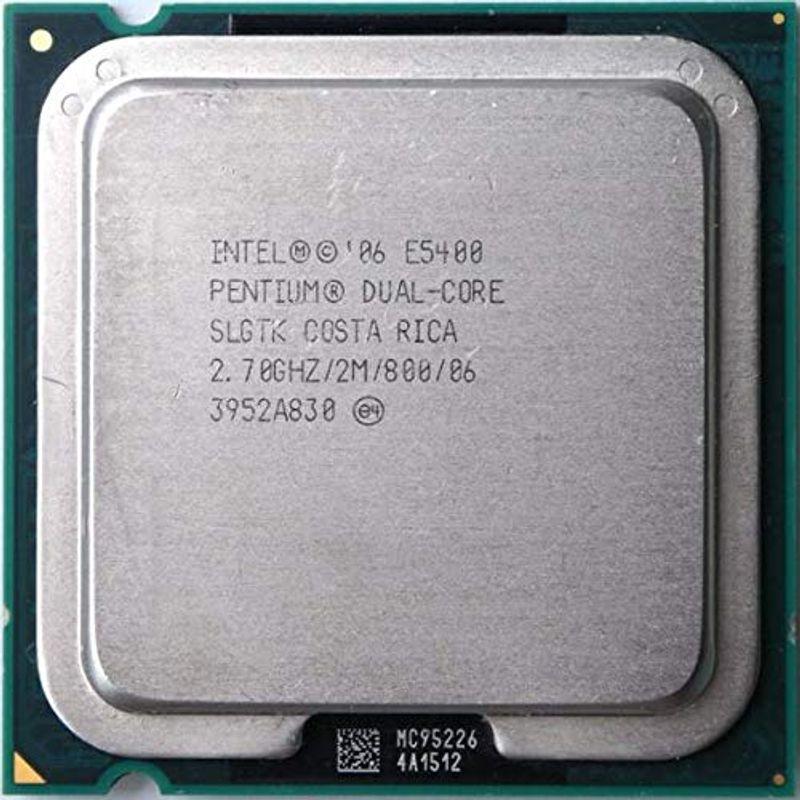 インテル Pentium Dual-Core E5400 2.70GHz/2MBキャッシュ/800MHz SLGTK ソケット775