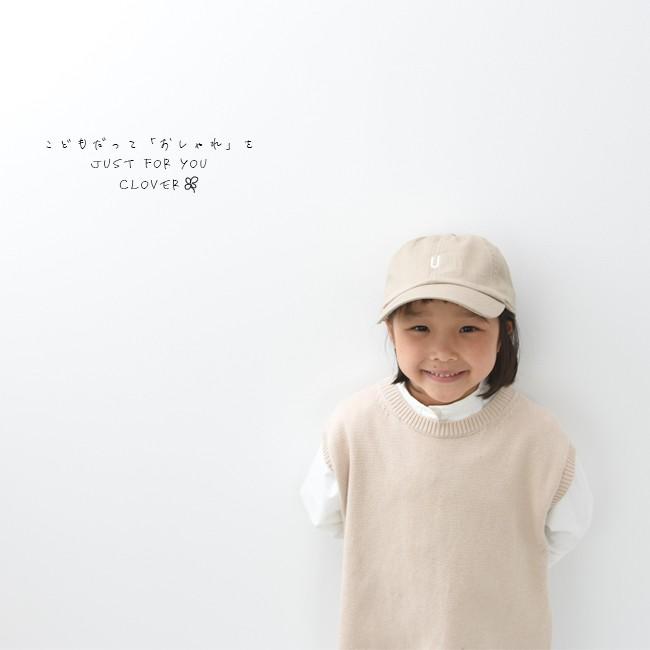 名入れ おしゃれ キャップ・刺繍 イニシャル キャップ キッズ 子供