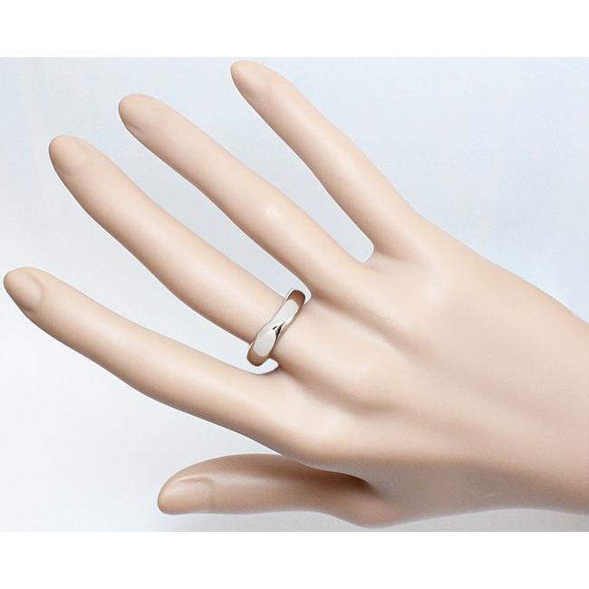 俄 Pt900 リング 指輪 メンズ 男女兼用 18号 : クローバージュエリー  