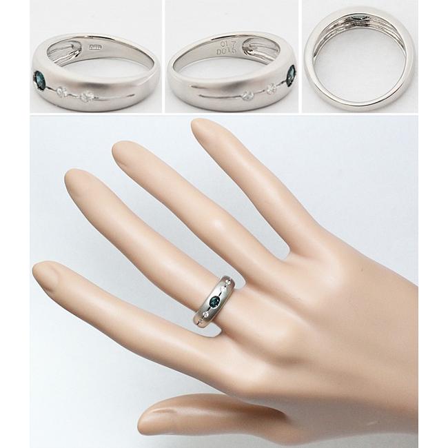 アレキサンドライト 0.17ct ダイヤ 0.15ct Pt900 プラチナ リング 指輪 