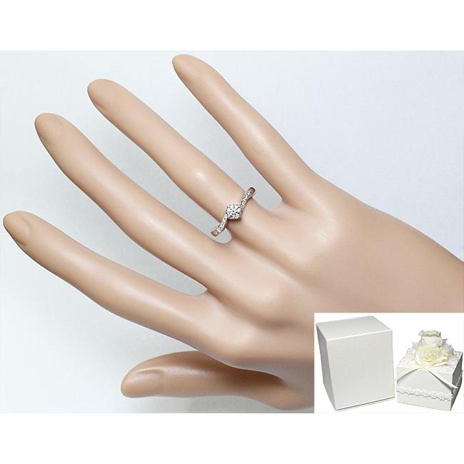 4℃ ダイヤ 0.267ct F VG VeryGood VVS1 Pt950 プラチナ リング 指輪 10 