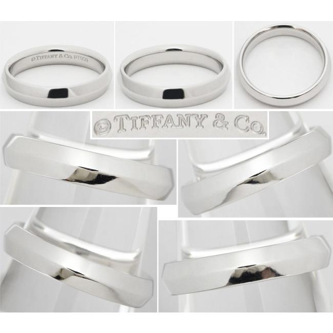 TIFFANY&Co. ティファニー Pt950 メンズ リング 指輪 山型 幅広