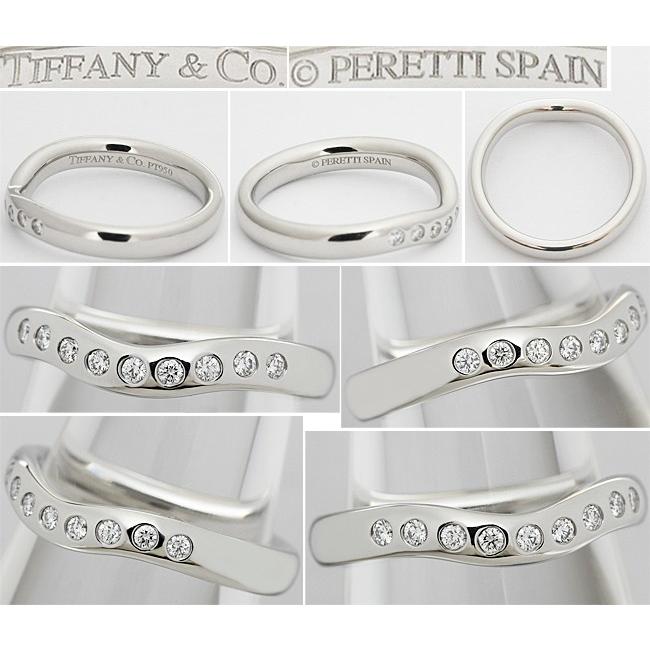 TIFFANY&Co. ティファニー ワイド カーブド バンドリング ダイヤ TIFFANY&Co. ティファニー ワイド カーブド バンドリング ダイヤ