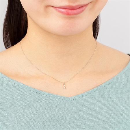 ネックレス ４℃ K10イピンクゴールドネックレス ラッピング無料_3