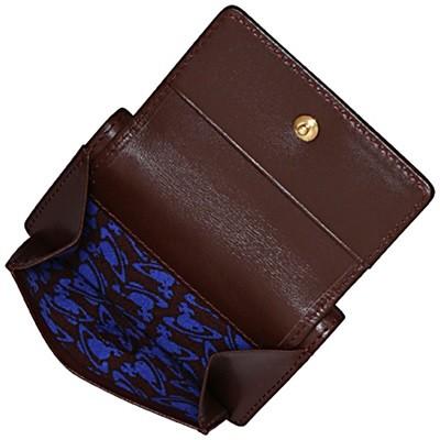【新品】Vivienne Westwood三つ折り財布WATER ORBブラウン Vivienne Westwood ヴィヴィアンウエストウッド 財布 折財布 三
