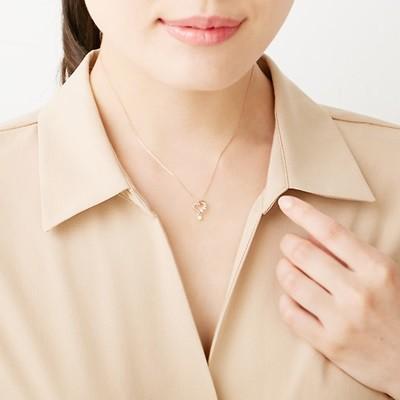 【送料無料】【ラッピング無料】ヨンドシー ネックレス K10ピンクゴールド 4℃の画像