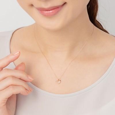 【送料無料】【ラッピング無料】ヨンドシー ネックレス K10ピンクゴールド 4℃の画像
