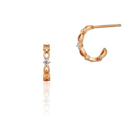 ヨンドシー ピアス　K10　ピンクゴールド 4℃