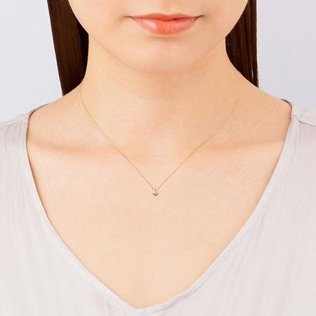 カナルヨンドシー Canal 4℃ ネックレス シルバー ネックレス キュービックジルコニアの画像