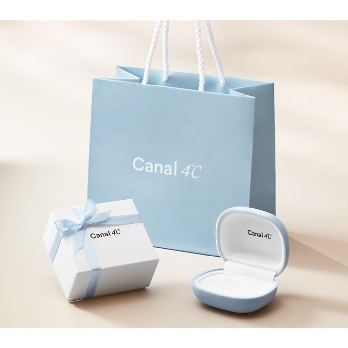 カナルヨンドシー Canal 4℃ ネックレス シルバー ネックレス キュービックジルコニアの画像