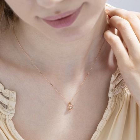 カナルヨンドシー Canal 4℃ ネックレス K18ピンクゴールド ネックレス