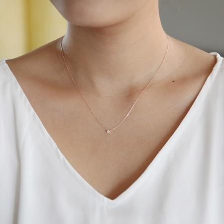 カナルヨンドシー Canal 4℃ ネックレス K10ピンクゴールド ネックレス  