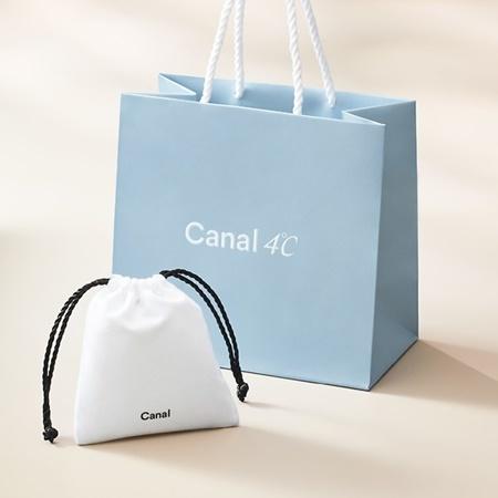 カナルヨンドシー Canal 4℃ ピアス K10イエローゴールド ピアス 淡水パールの画像