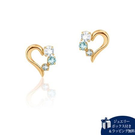 カナルヨンドシー Canal 4℃ ピアス K10イエローゴールド ピアス アクア 